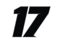 Callum Hedge's car number, #17