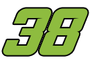 Hailie Deegan's car number, #38