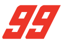 Myles Rowe's car number, #99