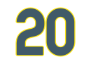 Alexander Rossi's car number, #20