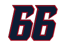 Marcus Armstrong's car number, #66