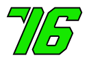 Conor Daly's car number, #76