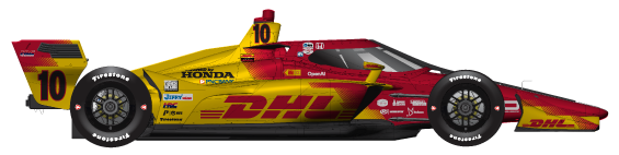 Driver of the #10 Alex Palou's Car Livery