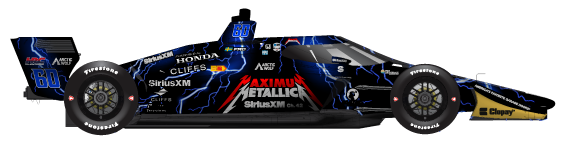 Driver of the #60 Felix Rosenqvist's Car Livery