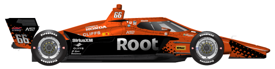 Driver of the #66 Marcus Armstrong's Car Livery