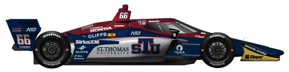 Driver of the #66 Marcus Armstrong's Car Livery