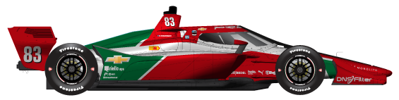 Driver of the #83 Robert Shwartzman's Car Livery