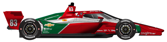 Driver of the #83 Robert Shwartzman's Car Livery