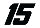 Nicolas Stati's car number, #15