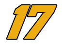 Bart Harrison's car number, #17