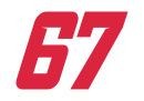 Enzo Fittipaldi's car number, #67