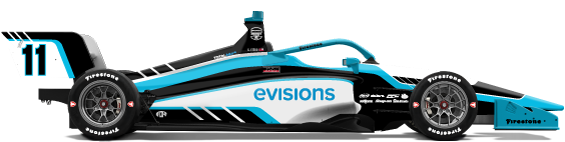 Driver of the #11 Carson Etter's Car Livery