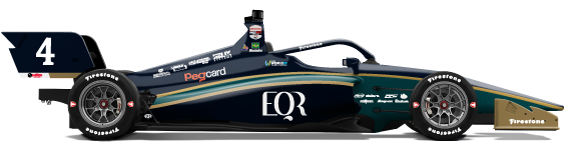 Driver of the #4 Nicholas Monteiro's Car Livery