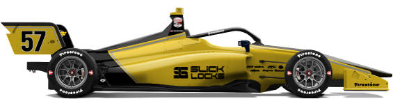 Driver of the #57 Colin Kaminsky's Car Livery