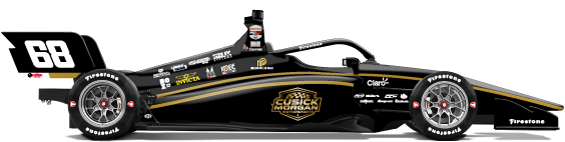 Driver of the #68 JM Correa's Car Livery