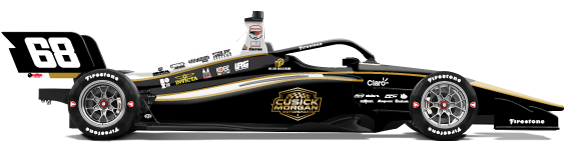 Driver of the #68 JM Correa's Car Livery