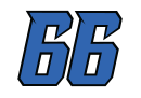 Marcus Armstrong's car number, #66