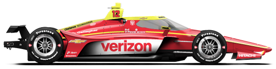 Driver of the #12 David Malukas's Car Livery