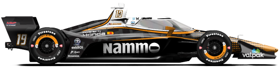 Driver of the #19 Dennis Hauger's Car Livery