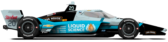 Driver of the #20 Alexander Rossi's Car Livery