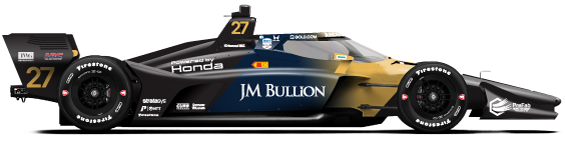 Driver of the #27 Kyle Kirkwood's Car Livery
