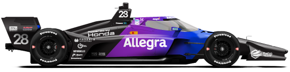 Driver of the #28 Marcus Ericsson's Car Livery