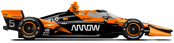 Driver of the #5 Pato O'Ward's Car Livery