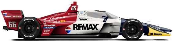 Driver of the #66 Marcus Armstrong's Car Livery