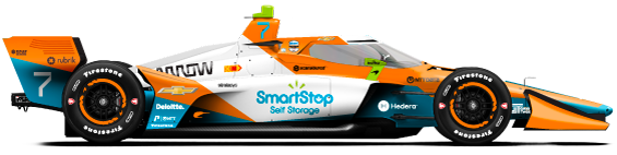 Driver of the #7 Christian Lundgaard's Car Livery