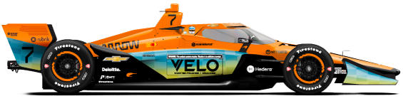 Driver of the #7 Christian Lundgaard's Car Livery