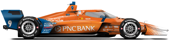 Driver of the #9 Scott Dixon's Car Livery