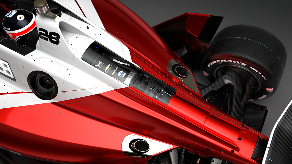Transparent engine cover