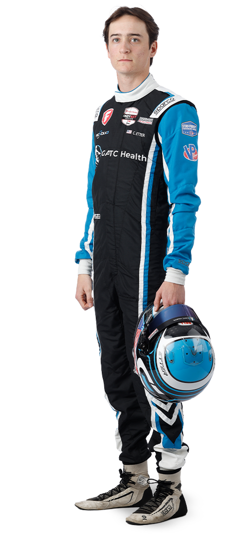 Carson Etter standing