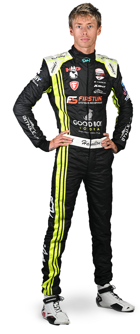 Davey Hamilton Jr. standing