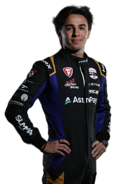 Bust of Alessandro de Tullio, driver of the #14