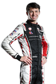 Bust of Bryce Aron, driver of the #9