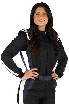 Bust of Hailie Deegan, driver of the #38