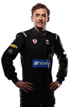 Bust of James Roe, driver of the #8