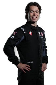 Bust of Lochie Hughes, driver of the #26