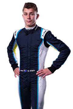 Bust of Nicolas Stati, driver of the #15