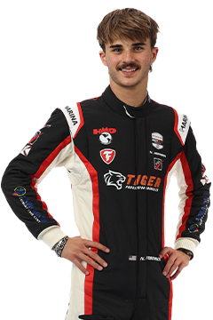 Bust of Nikita Johnson, driver of the #18