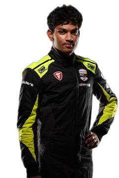 Bust of, driver of the #22