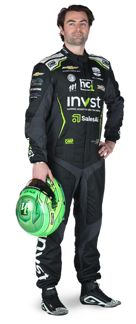 Jack Harvey standing