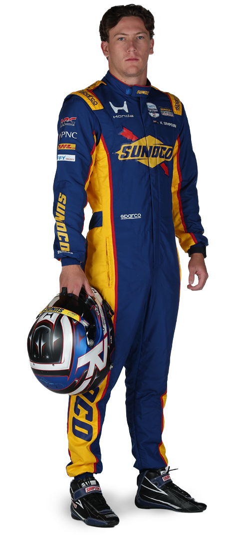 Kyffin Simpson standing