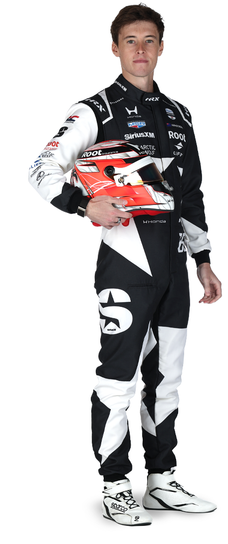 Marcus Armstrong standing