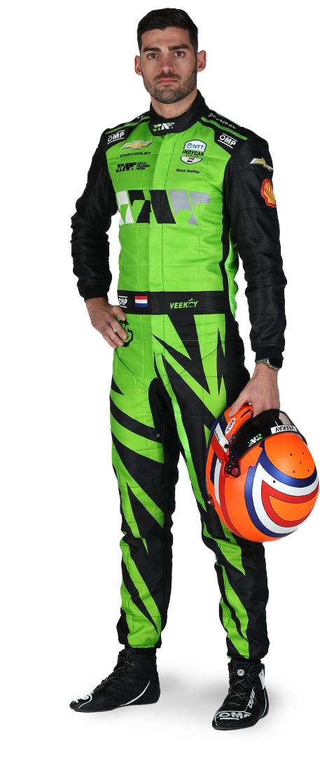 Rinus VeeKay standing