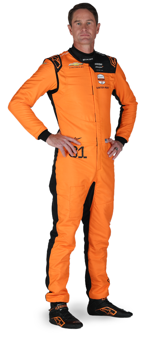 Ryan Hunter-Reay standing