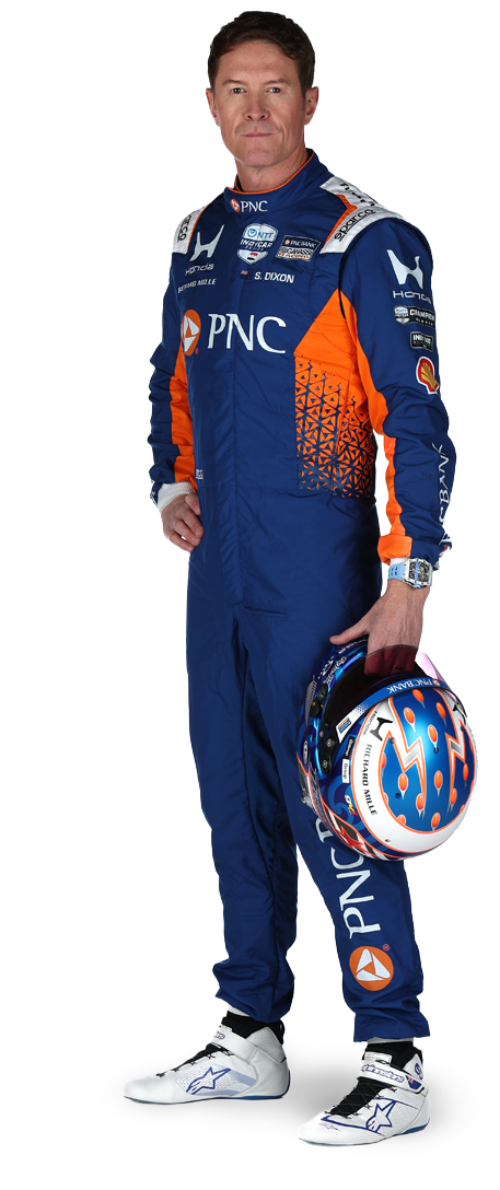 Scott Dixon standing