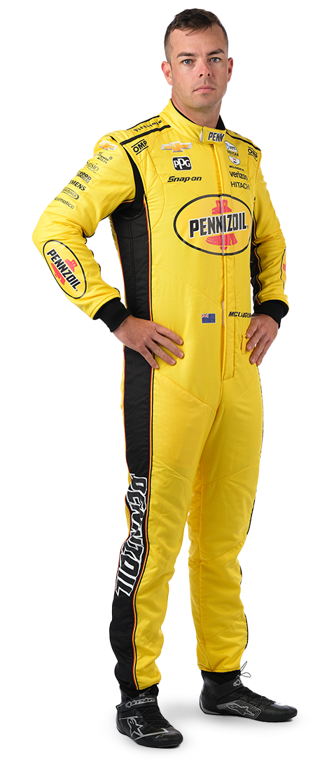 Scott McLaughlin standing