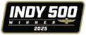 Indy Winner Badge